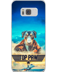 Funda para teléfono personalizada 'Top Paw'