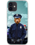 Funda para móvil personalizada 'El oficial de policía'