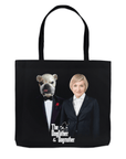 Bolsa de tela personalizada para mascotas/humanos 'The Dogfather & Dogmother'