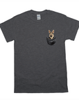 Camiseta personalizable con bolsillo para perros