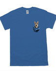 Camiseta personalizable con bolsillo para perros