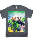 Camiseta personalizada para 2 mascotas 'Seattle Doggos'