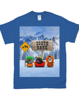 Camiseta personalizada con 3 mascotas 'South Bark'