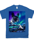 Camiseta personalizada para mascotas 'Majestic Northern Lights'