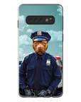 Funda para móvil personalizada 'El oficial de policía'