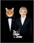 Puzzle personalizado 'El padre gato y la madre gato'