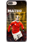 Funda para móvil personalizada 'Austria Doggos Soccer'