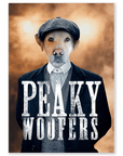 Póster Perro personalizado 'Peaky Woofers'