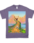 Camiseta personalizada para mascotas 'El puente del arcoíris'