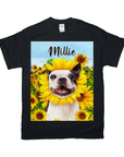 Camiseta personalizada para mascotas 'El Girasol'