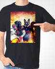 Camiseta personalizada para 2 mascotas 'Arizona Doggos'