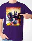 Camiseta personalizada para 2 mascotas 'Arizona Doggos'