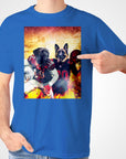 Camiseta personalizada para 2 mascotas 'Arizona Doggos'