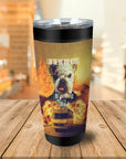 Vaso personalizado ladrando mal