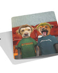 'Beavis and Buttsniffer' Naipes personalizados para 2 mascotas