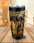 Vaso personalizado para 2 mascotas 'Dog Busters'