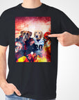 Camiseta personalizada para 2 mascotas 'Cleveland Doggos'