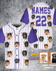 Camiseta de béisbol personalizada de los Colorado Doggies