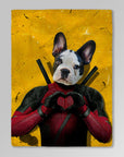 Manta personalizada para mascotas 'Deadpaw'