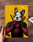 Rompecabezas personalizado para mascotas 'Deadpaw'