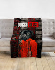 Manta personalizada para mascotas 'Doggo Heist 2'