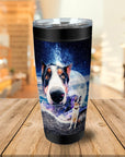 Vaso personalizado Doggo en el espacio