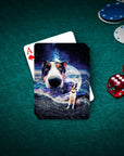 Naipes personalizados para mascotas 'Doggo in Space'