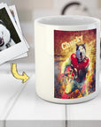 Taza personalizada para perros 'Kansas City Doggos'