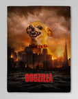 Manta personalizada para mascotas 'Dogzilla'