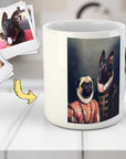 Taza personalizada 2 mascotas 'Duque y Archiduquesa'
