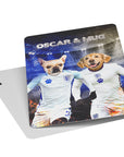 'England Doggos' Naipes personalizados para 2 mascotas