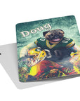 Naipes personalizados para mascotas 'Green Bay Doggos'
