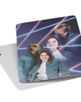 Naipes personalizados Lazer Portrait Pet (masculino)/humano (femenino) de los años 80