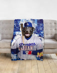 Manta personalizada para mascotas 'Los Angeles Doggers'