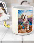 Taza personalizada para mascotas 'Majestic Canyon'