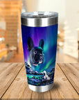 Vaso personalizado Majestuosa aurora boreal
