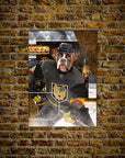 Póster Mascota personalizada 'Las Vegas Doggos Hockey'