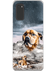 Funda para teléfono personalizada 'Majestic Snowy Mountain'