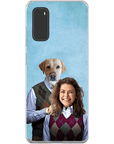 Funda para teléfono personalizada 'Step Doggo & Human (hembra)'