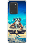 Funda para teléfono personalizada 'Top Paw'