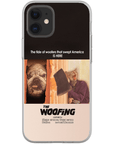 Funda personalizada para teléfono con 2 mascotas 'The Woofing'
