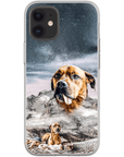 Funda para teléfono personalizada 'Majestic Snowy Mountain'