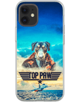 Funda para teléfono personalizada 'Top Paw'