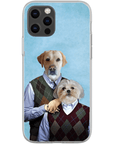 'Step-Doggos' Funda personalizada para teléfono con 2 perros