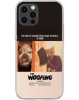 Funda personalizada para teléfono con 2 mascotas 'The Woofing'