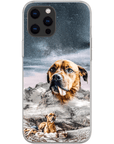 Funda para teléfono personalizada 'Majestic Snowy Mountain'