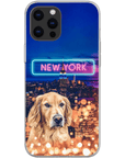 Funda para móvil personalizada 'Doggos de Nueva York'