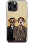 'The Woofice' Funda personalizada para teléfono con 2 mascotas