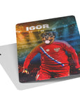 Naipes personalizados para mascotas 'Russia Doggos Soccer'