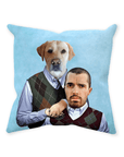 Cojín personalizado 'Step Doggo & Human'